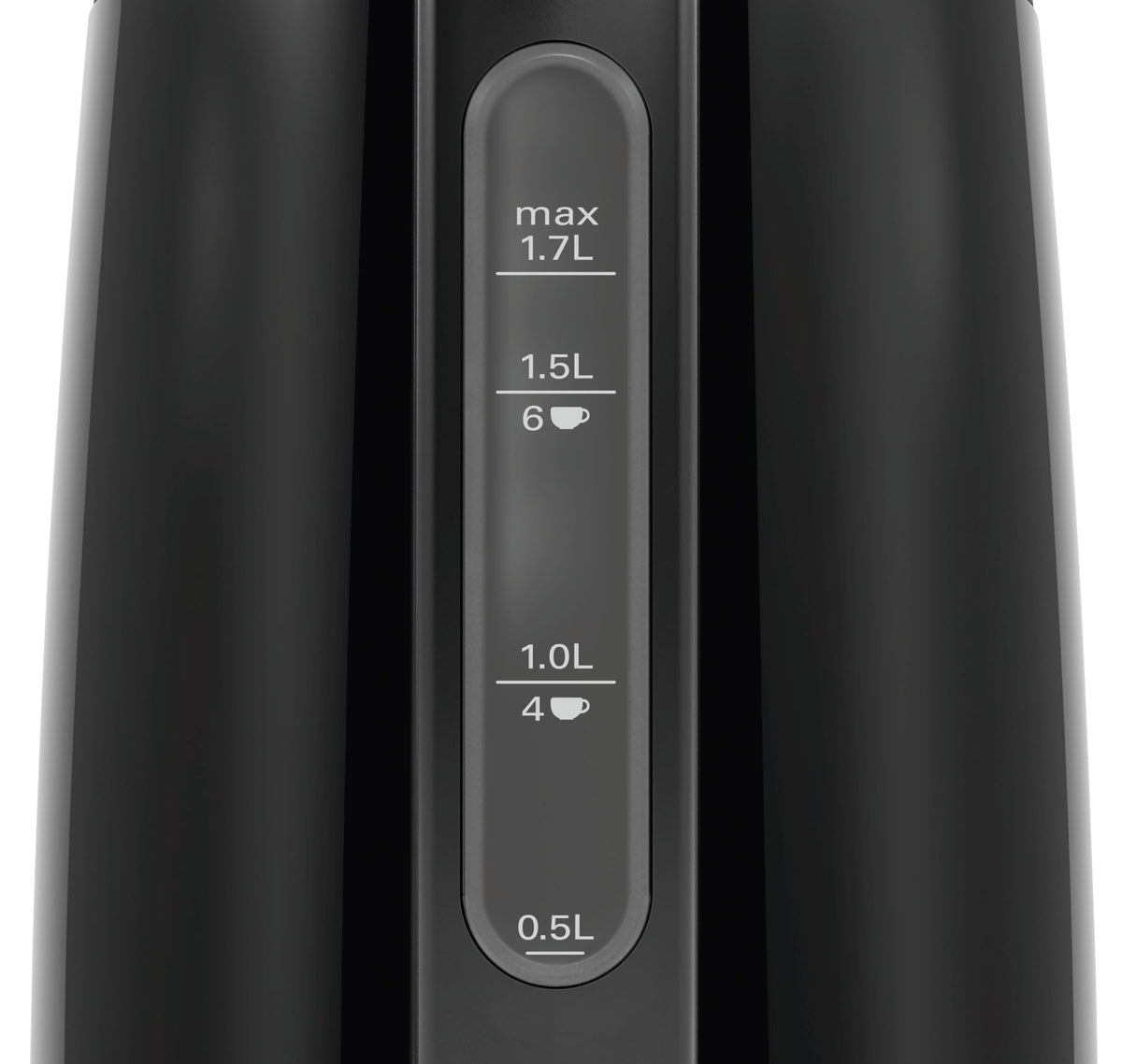 Bosch Wasserkocher DesignLine TWK3P423 (Μαύρος, 1,7 Λίτρο)