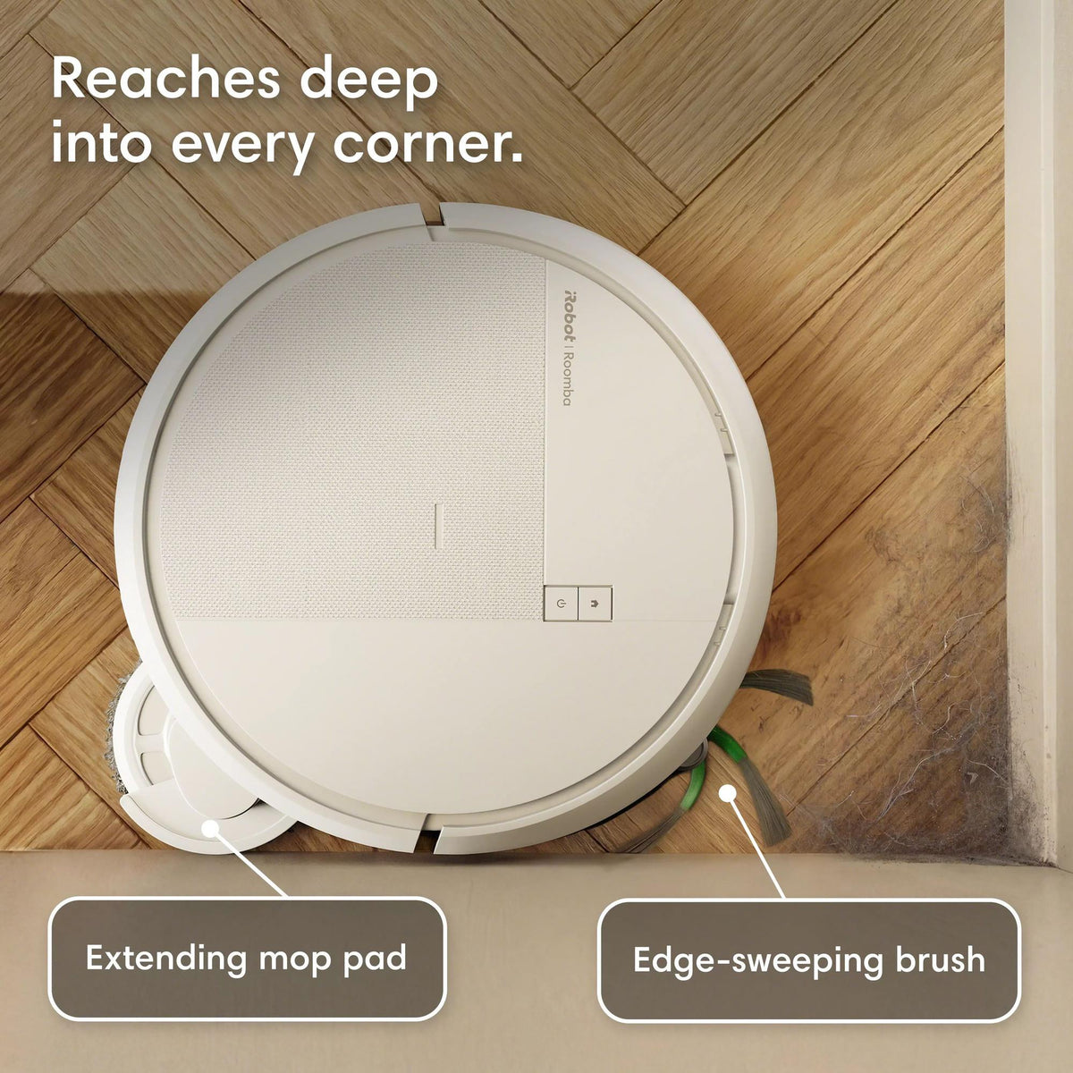iRobot Roomba Plus 415 Combo Robot Vacuum White with AutoWash Dock