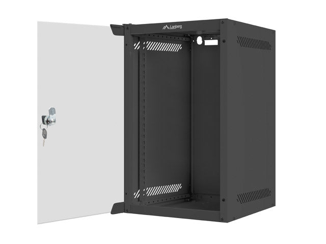 Lanberg wall-mount cabinet 10" 9U (280x310, black)
