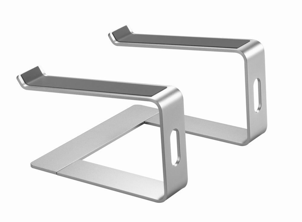 Gembird NBS-D1-01 Laptop Stand Aluminium, Silver 39.6 cm (15.6")