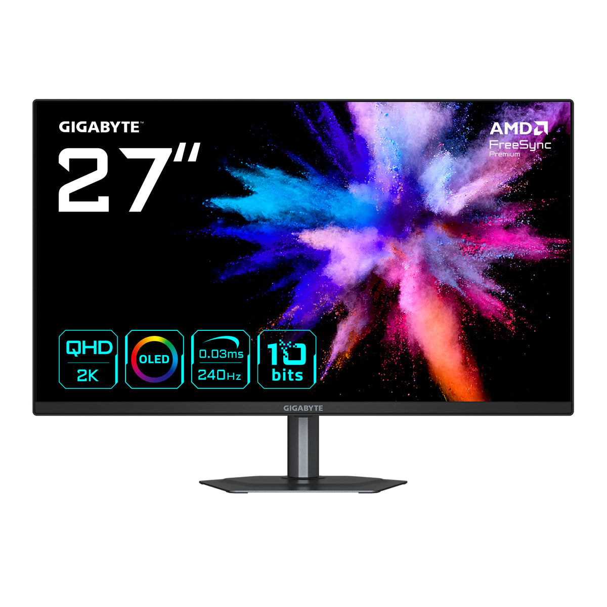 MONITOR GIGABYTE QD-OLED 27" GO27Q24 240Hz
