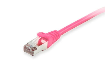 Equip Patchkabel Cat6A      S/FTP 2xRJ45 25.00m    pink LSZH Polybeutel