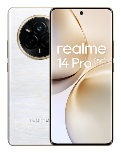 Realme 14 Pro 5G Dual Sim 8GB RAM 256GB - Pearl White