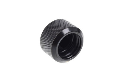 Alphacool Eiszapfen 16mm HardTube Screw Fitting G1/4 (Black, for Acrylic/Brass Tubes, 6-Pack)