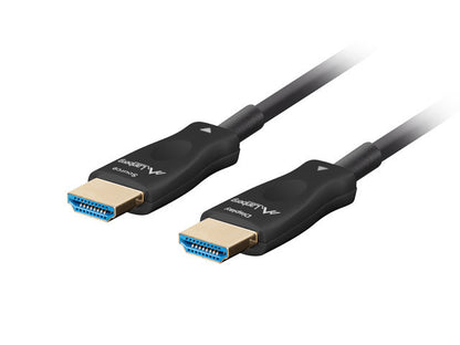 Καλώδιο HDMI LANBERG αρσενικό-αρσενικό Έκδοση 2.1, Μήκος 40 μέτρα, 8K, Οπτικό AOC