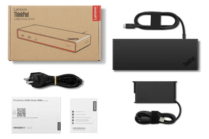 Lenovo Dock - 135W ThinkPad USB4 Dock 5000 - USB-C
