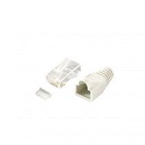 Equip Steckersatz Cat6    ungeschirmt RJ45    100Stk transp. Polybeutel