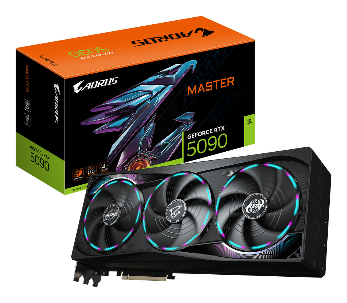 Gigabyte GeForce RTX 5090 AORUS MASTER 32GB (GV-N5090AORUS M-32GD)