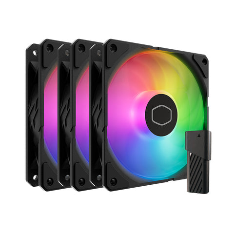 CoolerMaster SickleFlow Edge 120 ARGB Fan (3-Pack)