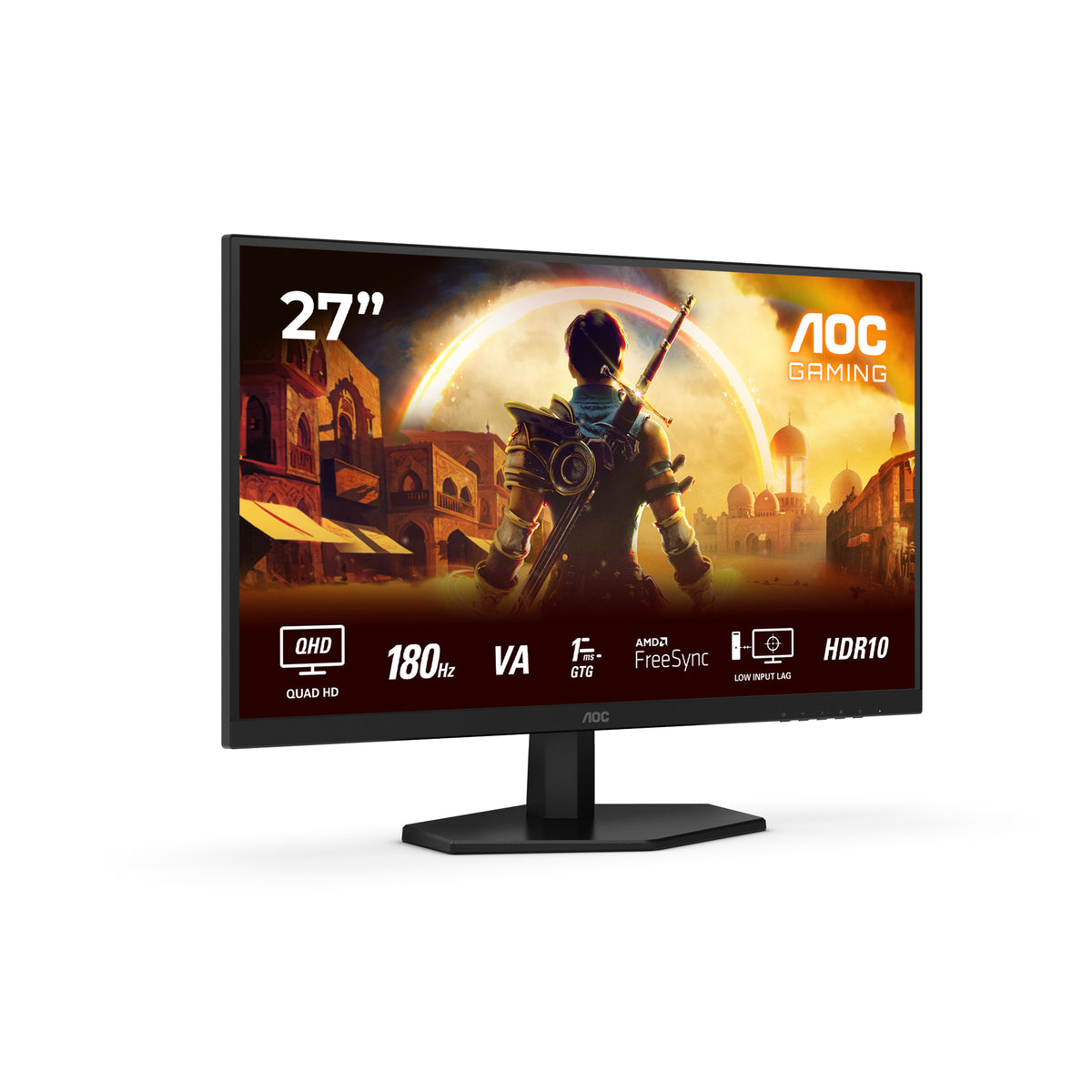 AOC G4 Q27G42XNE 27" Quad HD LED Monitor — Black/Red