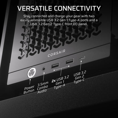 CORSAIR Geh Midi FRAME 4000D Mid-Tower, Black