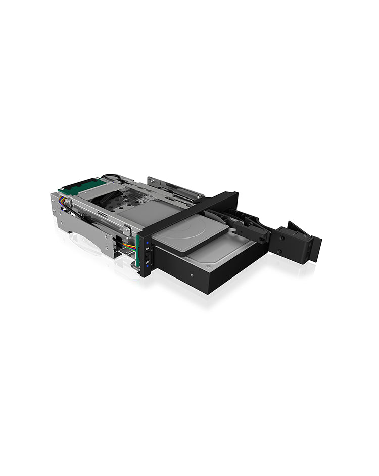 We-Ra IcyBox 1x2.5" + 1x3.5" SATA/SAS => 2x SATA Host 5.25"