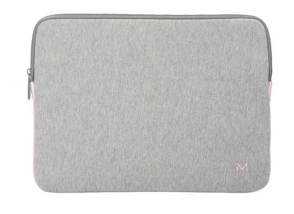 Mobilis Skin Memory Foam Sleeve 12.5-14" - Grey and pink