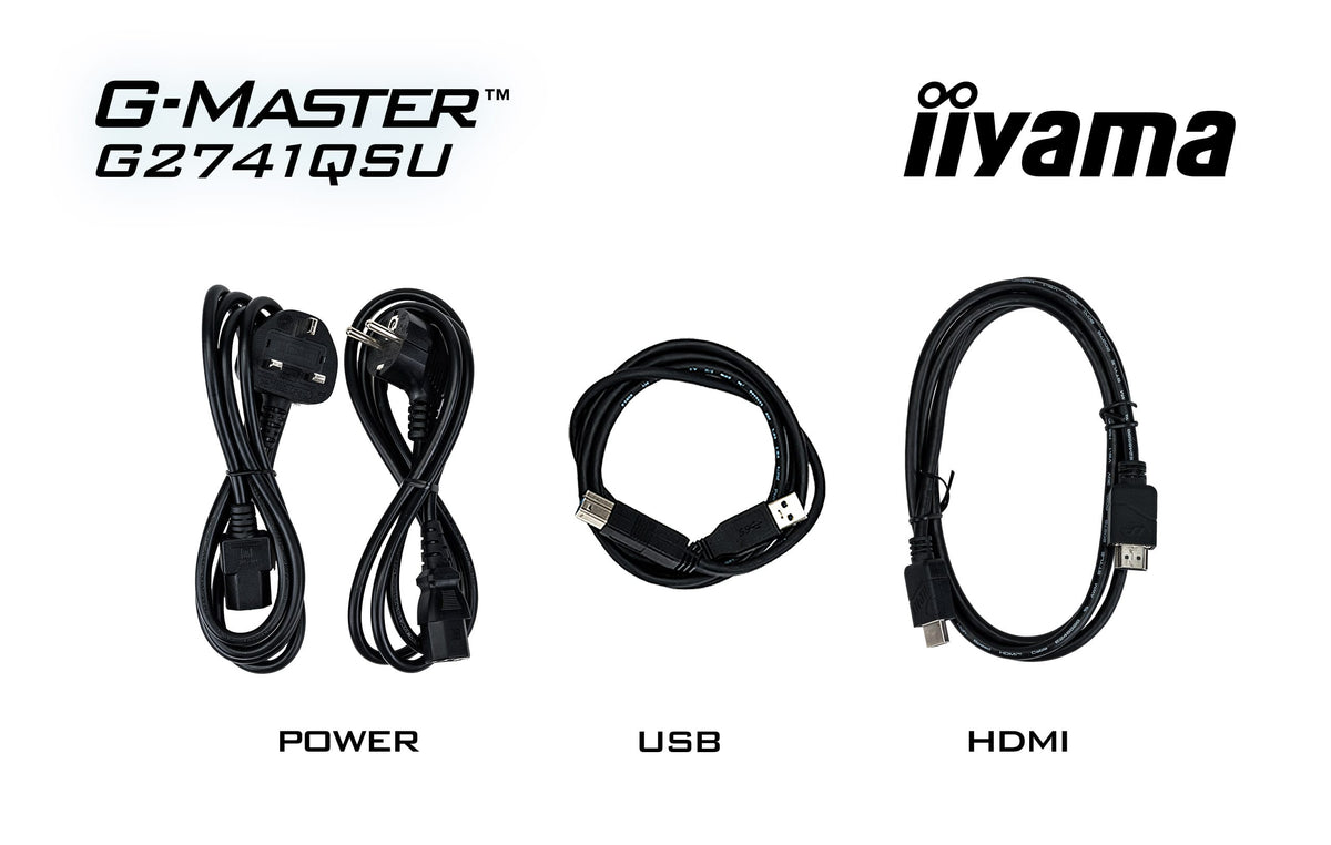 IIYAMA 68.6εκ (27") G2741QSU-B1 16:9 HDMI+DP+2xUSB IPS