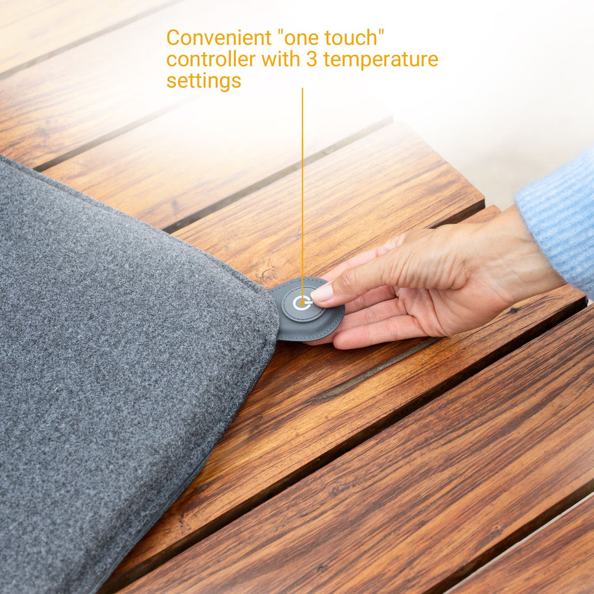 Medisana OL 600 Outdoor Chair Cushion (grey)