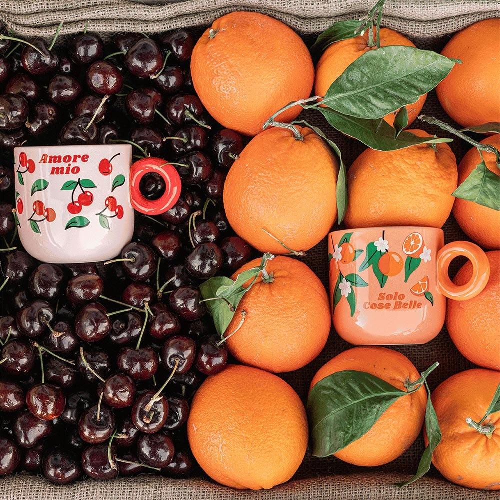 Bialetti Set 2 Tassen mercato della frutta