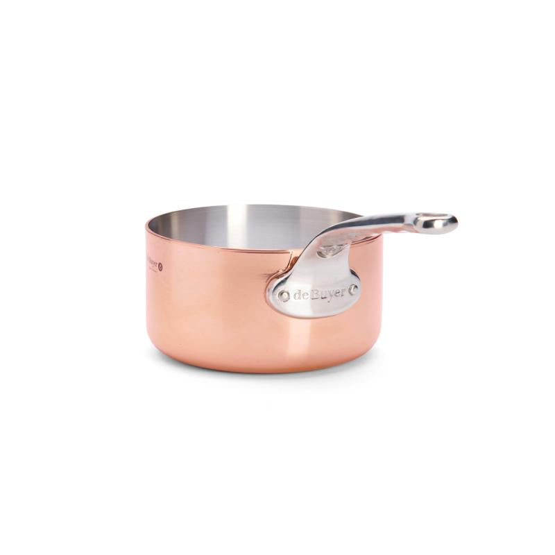 De Buyer Copper Steel Lined Saucepan Inocuivre 16cm (6406 16) deBuyer16) deBuyer 16)
