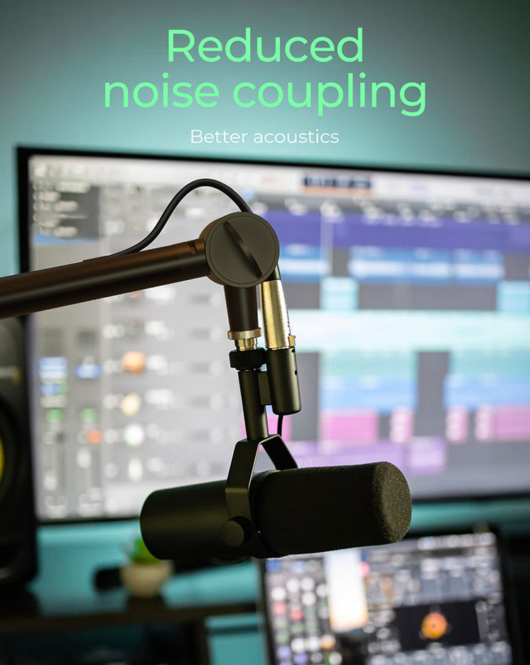 IcyBox Professional Microphone Arm with Desk Clamp