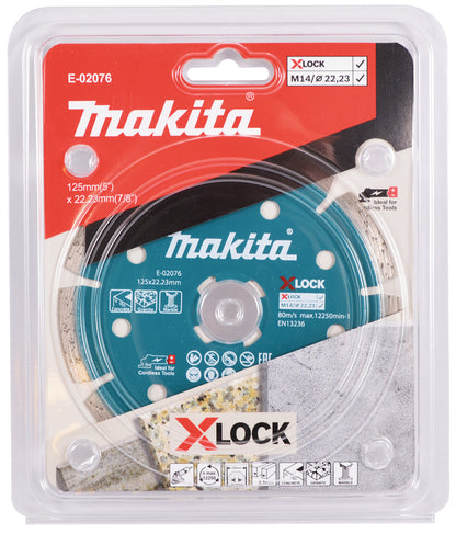 Makita Diamond Cutting Disc 125mm X-Lock for Concrete
