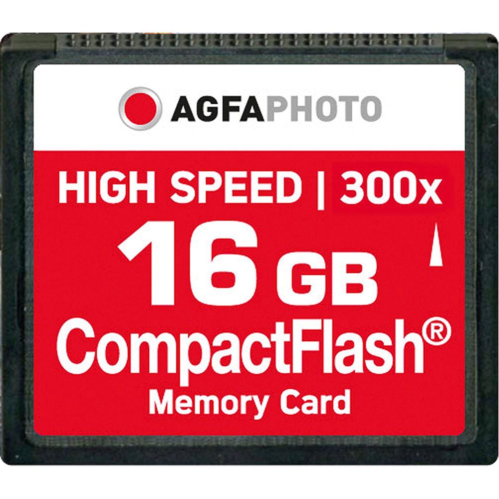 AgfaPhoto Compact Flash 16GB High Speed 300x MLC
