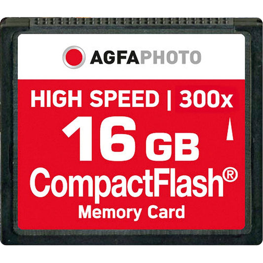 AgfaPhoto Compact Flash 16GB High Speed 300x MLC