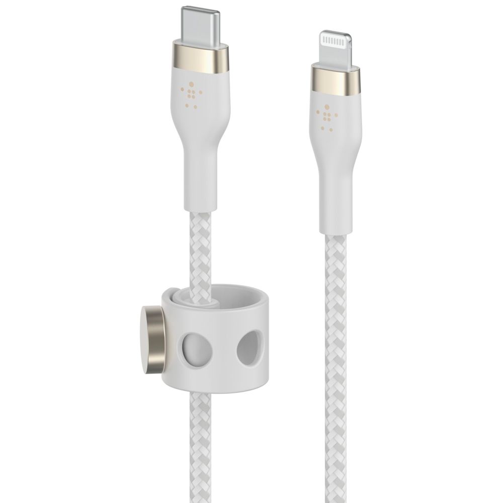 Belkin Flex Lightning/USB-C 15W 3m MFi Certified White