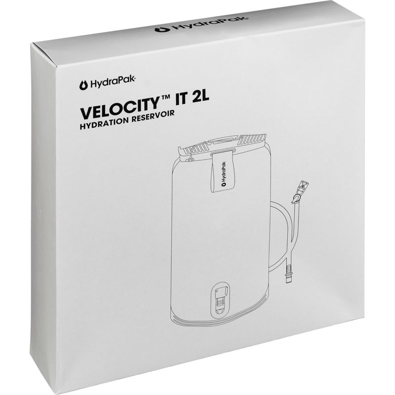 Υδροδοχείο HydraPak Velocity IT 2 λίτρων σε γκρι χρώμα
