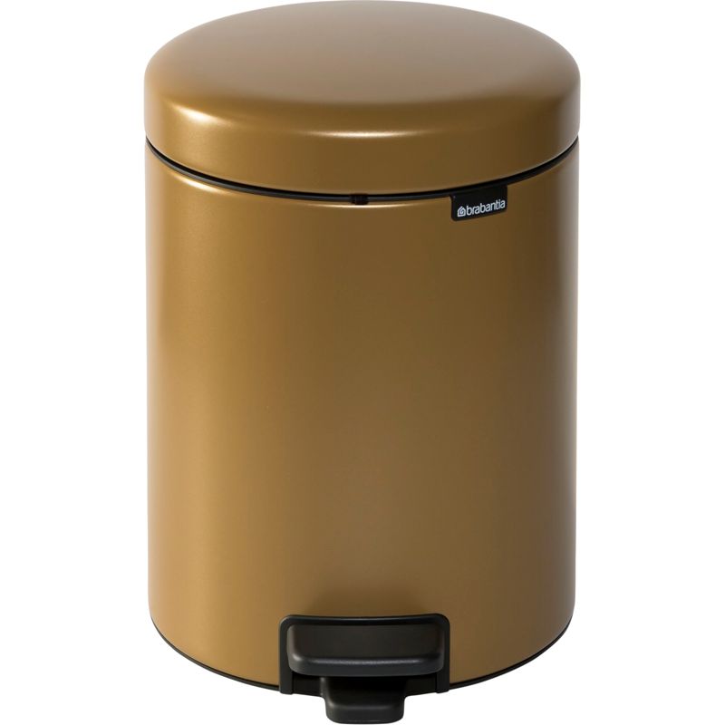 Κάδος Brabantia Treteimer Newicon 5 λίτρων σε ζεστό χρυσό