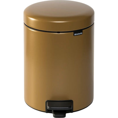 Κάδος Brabantia Treteimer Newicon 5 λίτρων σε ζεστό χρυσό