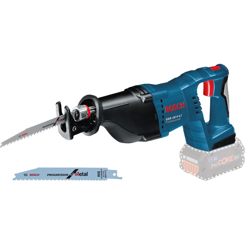 Bosch GSA 18V-LI Ασύρματο Πριόνι Σαμπρέτας