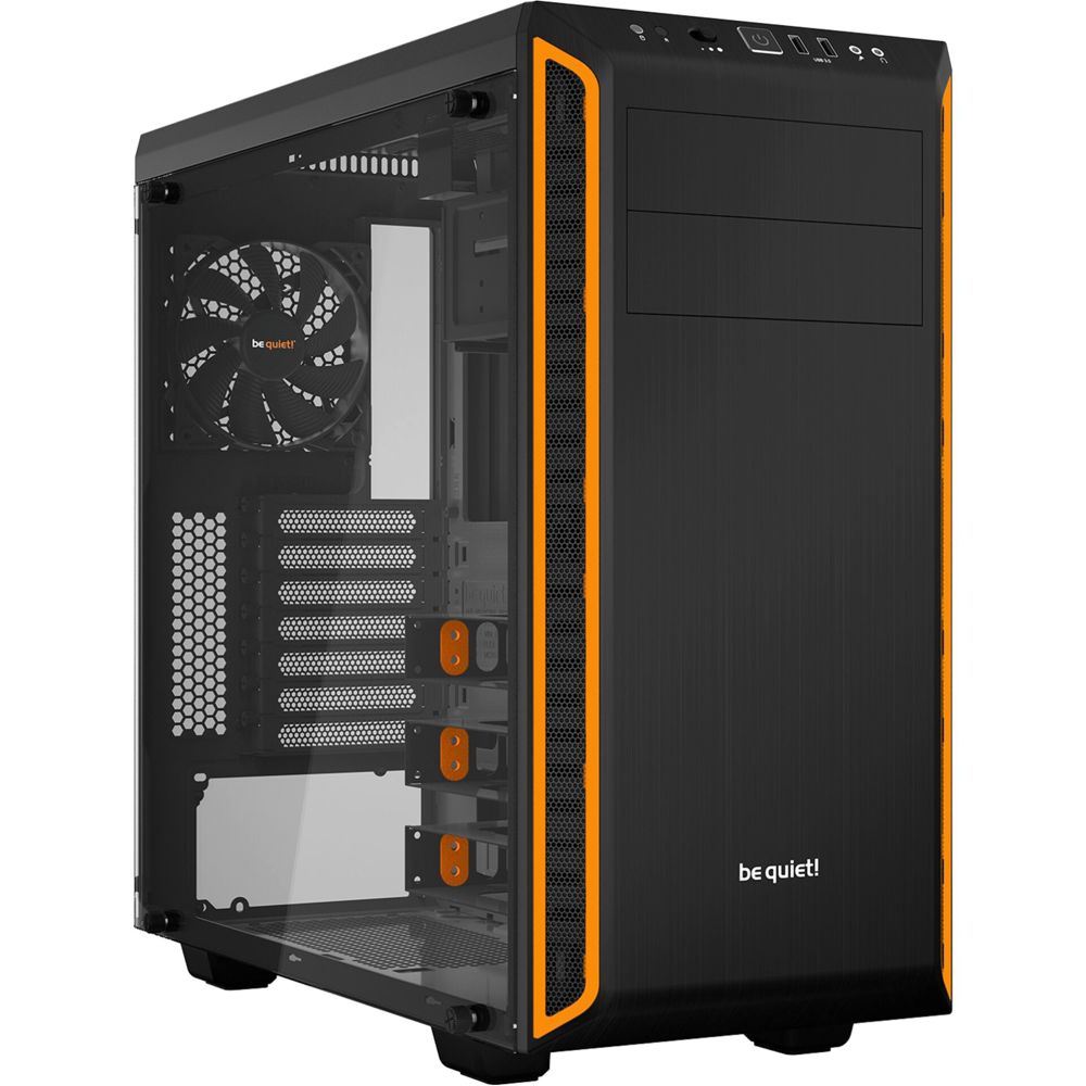be quiet! PURE BASE 600 Orange Window Case