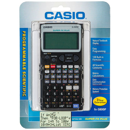 Casio FX 5800 P - Πολυλειτουργικός Επιστημονικός Υπολογιστής