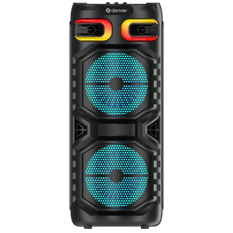 Denver BPS-355 Portable Black Bluetooth Speaker