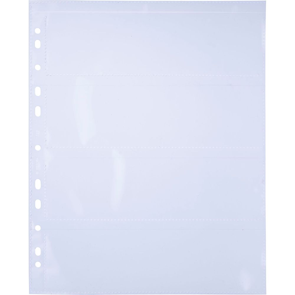 Herma Negative Sleeves MF PP Transparent 100 Sheets 7769