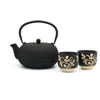 Bredemeijer Teaset Sichuan 1.0L Cast Iron με 2 Σκεύη