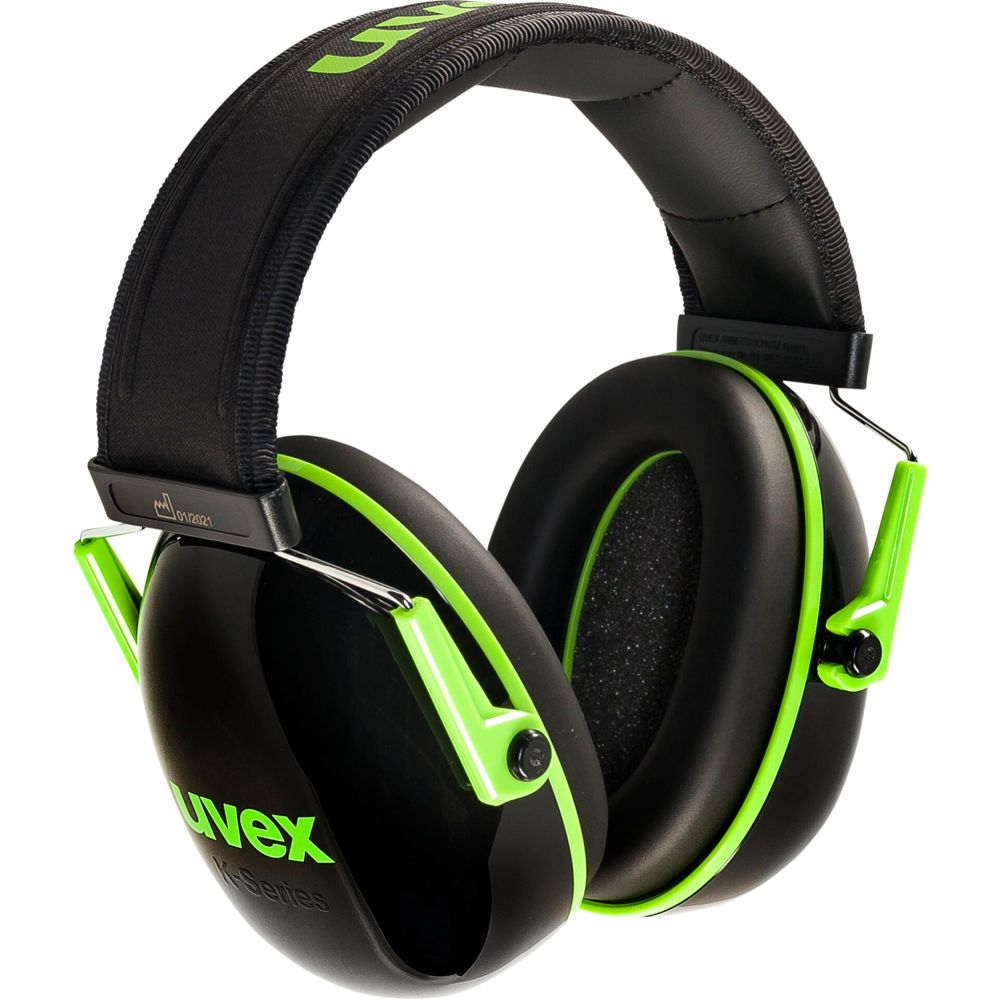 uvex Capsule Ear Protection K1 Black/Green