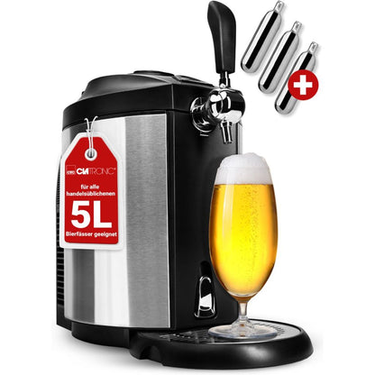 Clatronic BZ 3740 Inox Bierzapfanlage