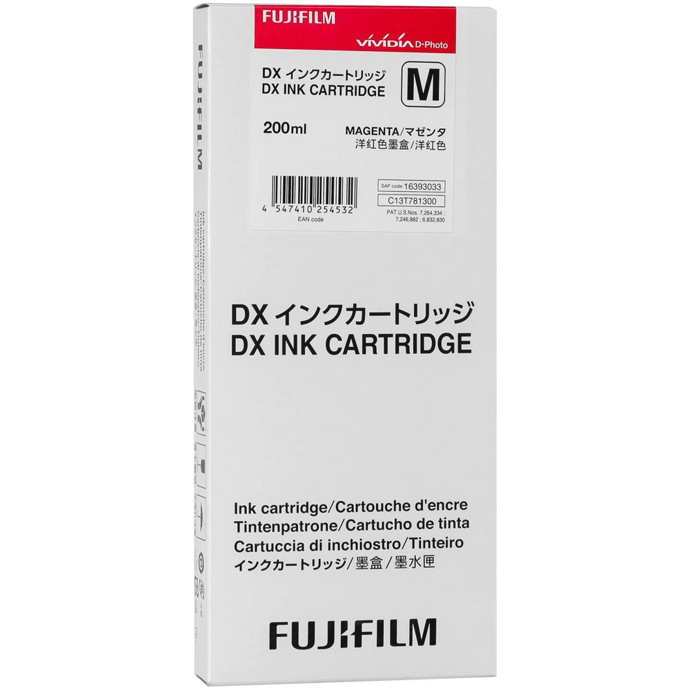Fujifilm DX Ink Cartridge 200 ml Magenta