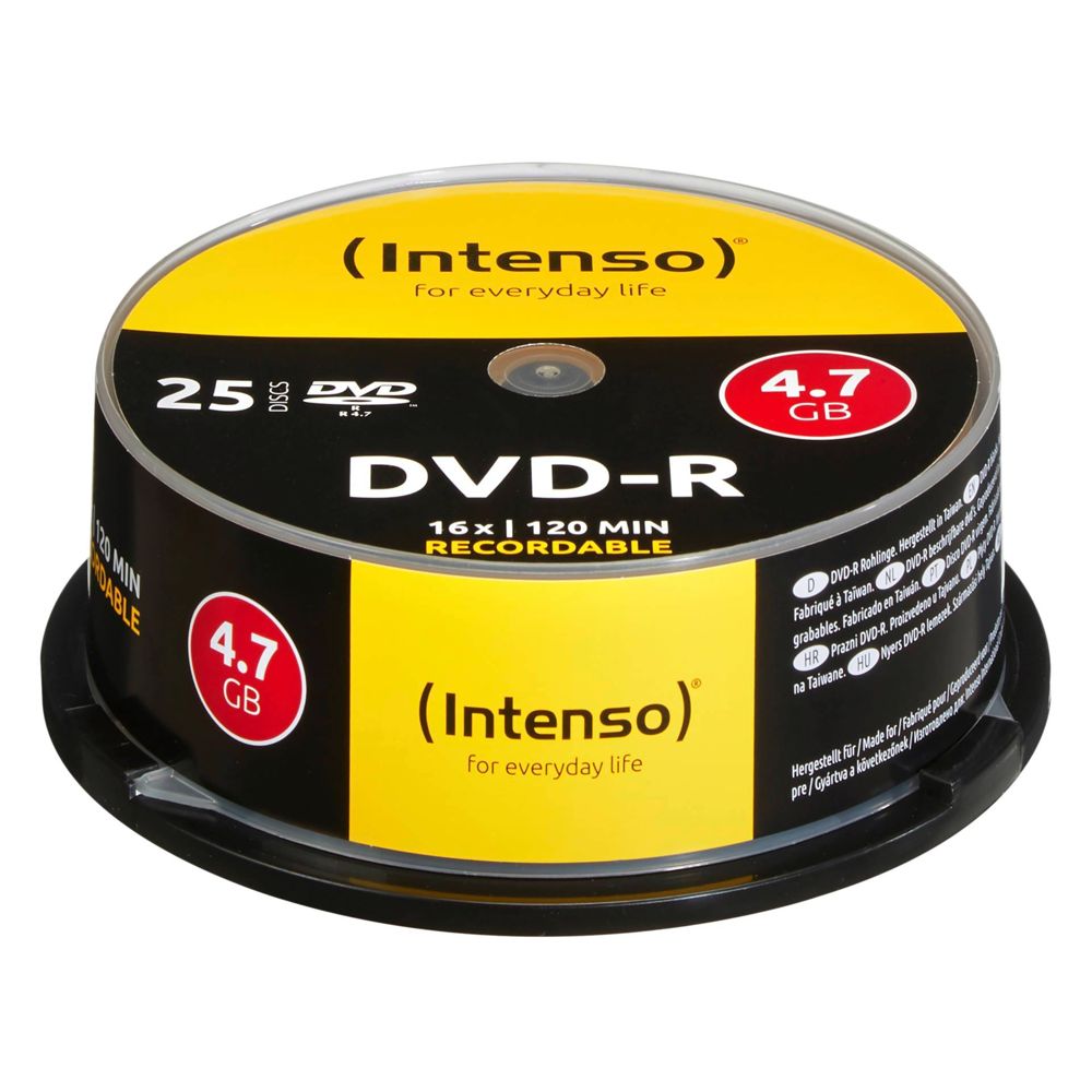 Intenso DVD-R 4,7GB 16x Speed - Cakebox