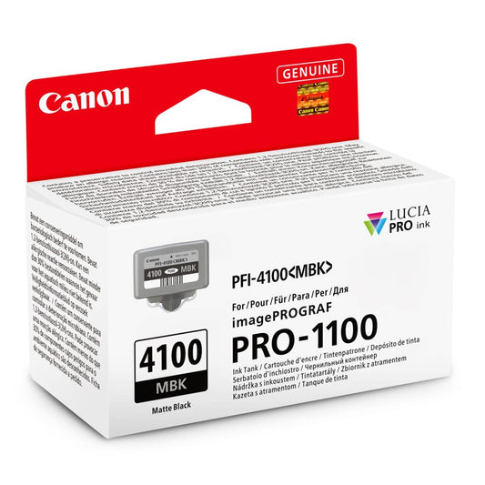 Canon PFI-4100 MBK Matte Black Ink Cartridge