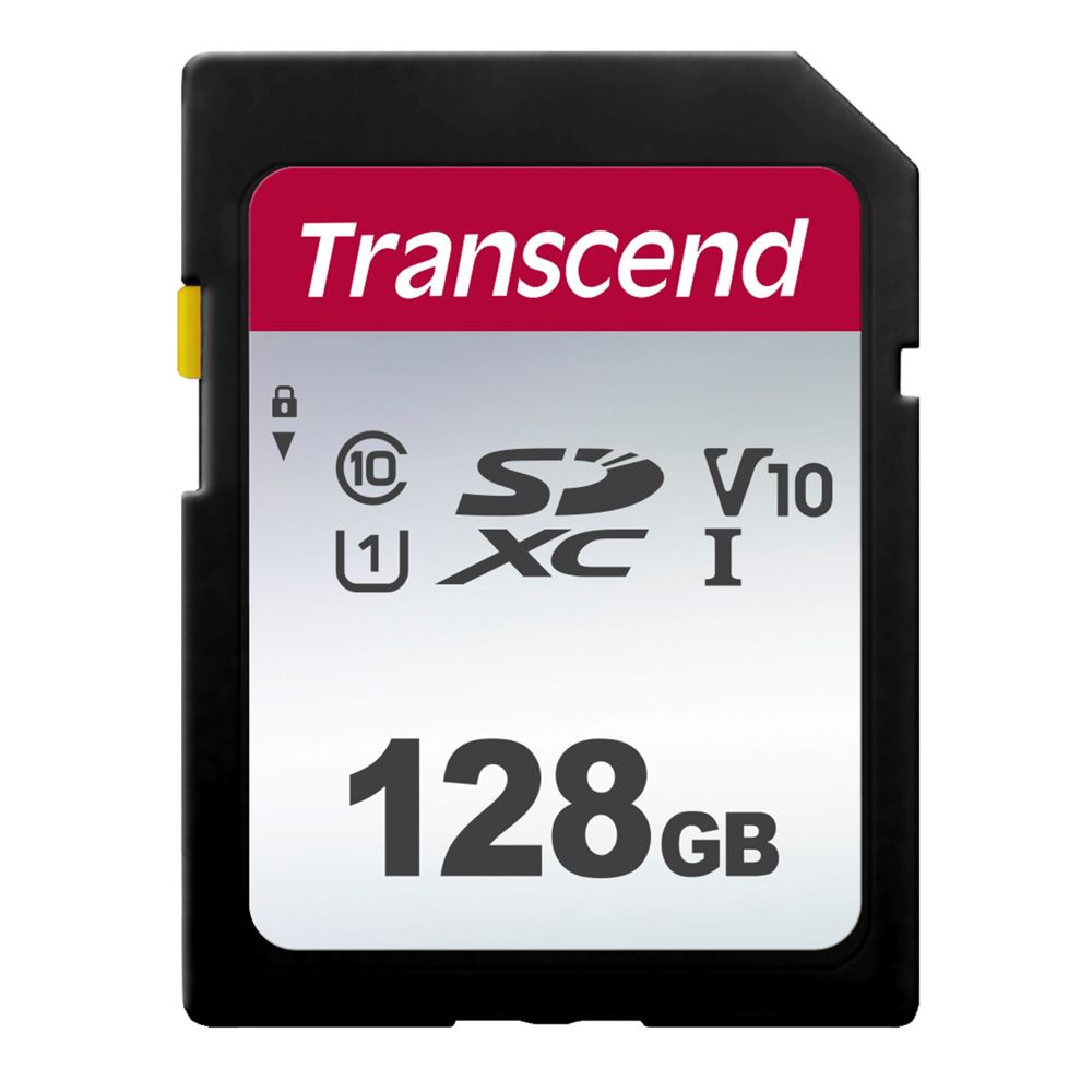 Transcend SDXC 300S 128GB Class 10 UHS-I U1 V10