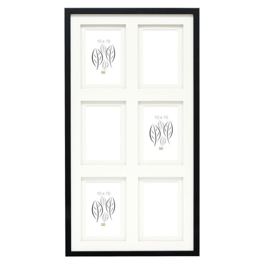 Deknudt S65KK2 Μαύρο Διπλό Passepartout 6x10x15