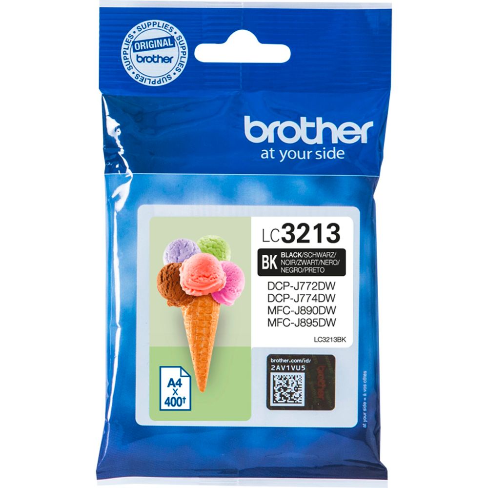 Brother LC-3213 BK Μαύρο Μελάνι