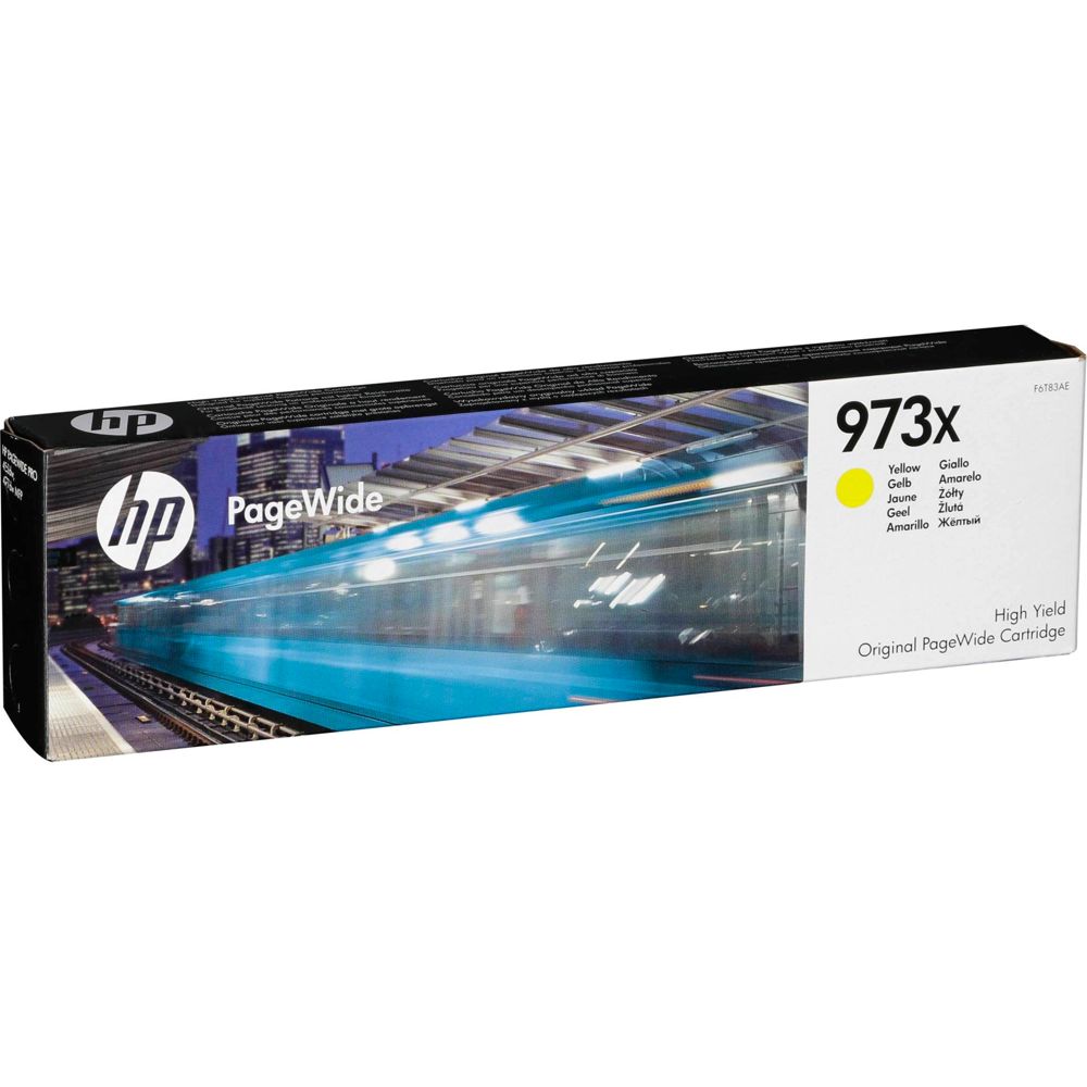 HP F6T83AE PageWide Ink Cartridge Yellow No. 973 XL