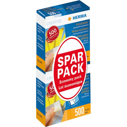 Herma Photo Stickers Twin Pack - 500pcs