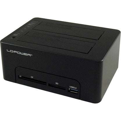 LC-Power LC-DOCK-U3-CR HDD Docking Station with CF/SD Card Reader