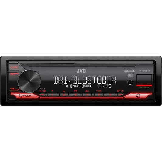 JVC KD-X282DBT Ραδιοκασετόφωνο Bluetooth