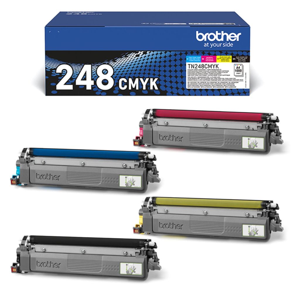 Brother TN-248 CMYK Toner Value Pack