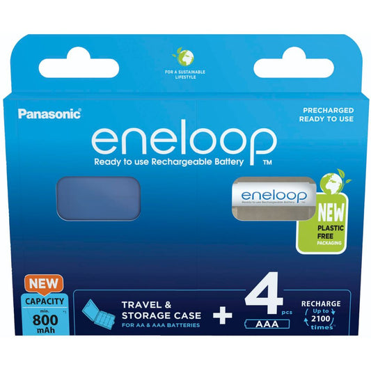 Panasonic Eneloop Micro AAA 800mAh με Akkubox