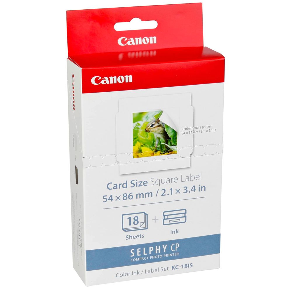 Canon KC-18 IS Αυτοκόλλητο 50x50 mm